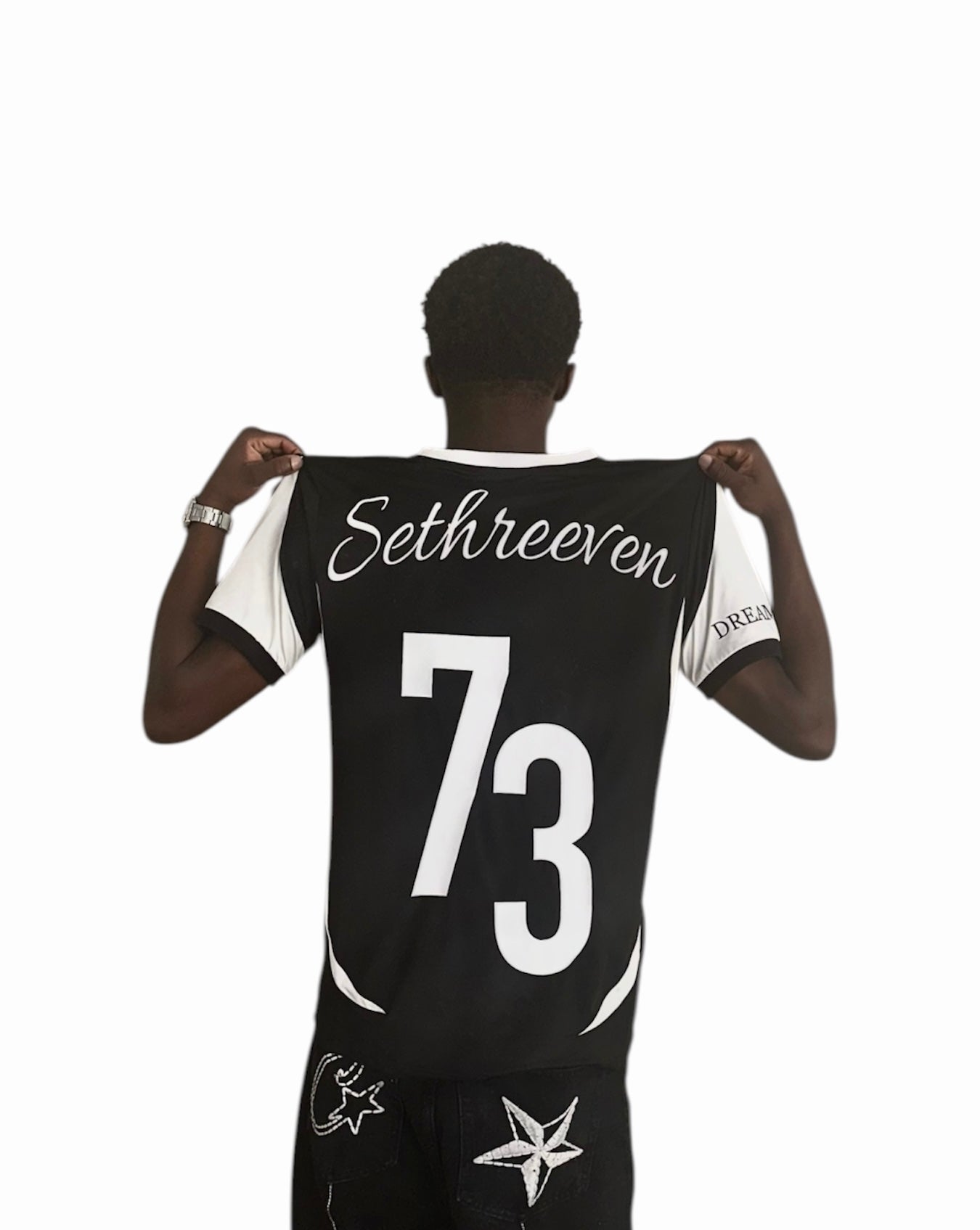 Soccer Jersey Black